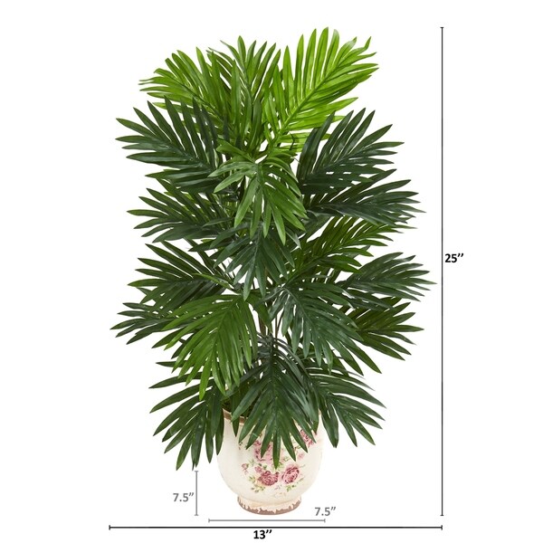 25 Areca Palm Artificial Plant in Floral Planter