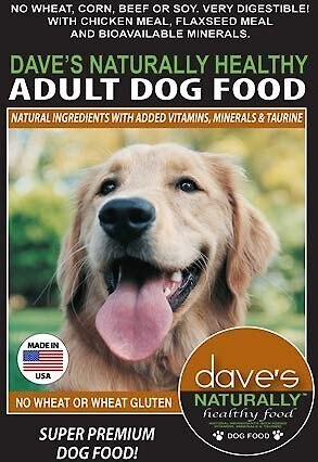 Dave's Pet Food Naturally Healthy Adult Dry Dog Food