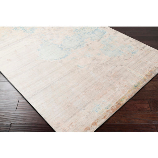 Ephemeral Viscose Sky Blue Rug