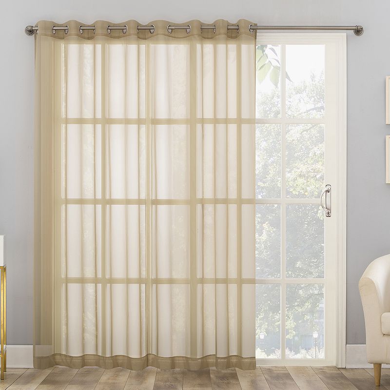 No. 918 1-Panel Emily Extra-Wide Sheer Voile Patio Curtain