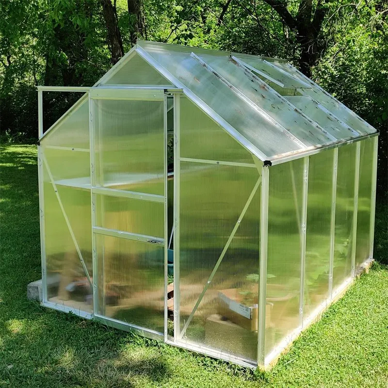 10 ft. x 12 ft. Greenhouse with 4 Vents