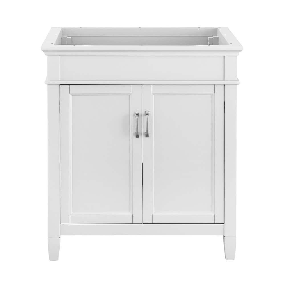 Home Decorators Collection Ashburn 30 in W x 2163 in D Vanity Cabinet in White