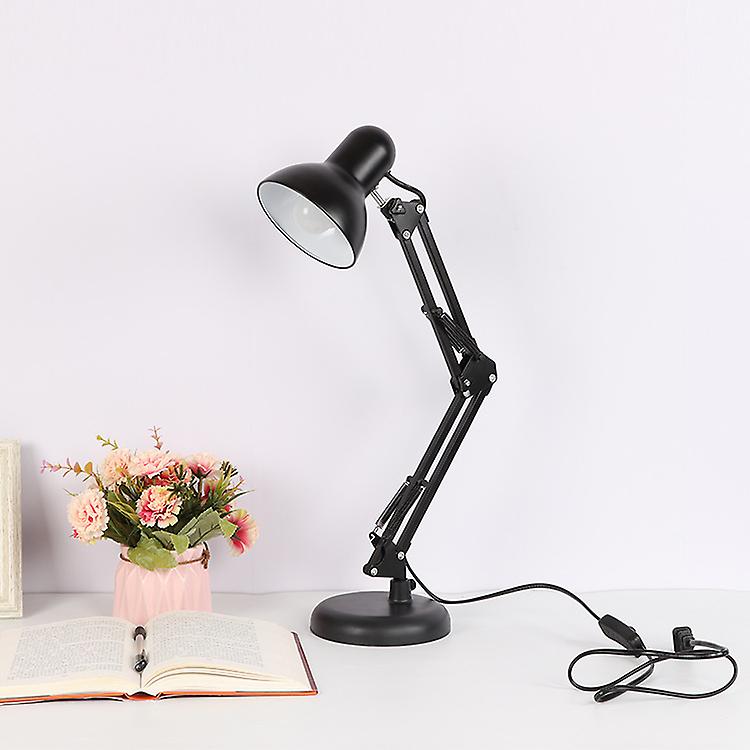 Led Desk Lamp Adjustable and Swivel Retro Metal Design Table Lamp