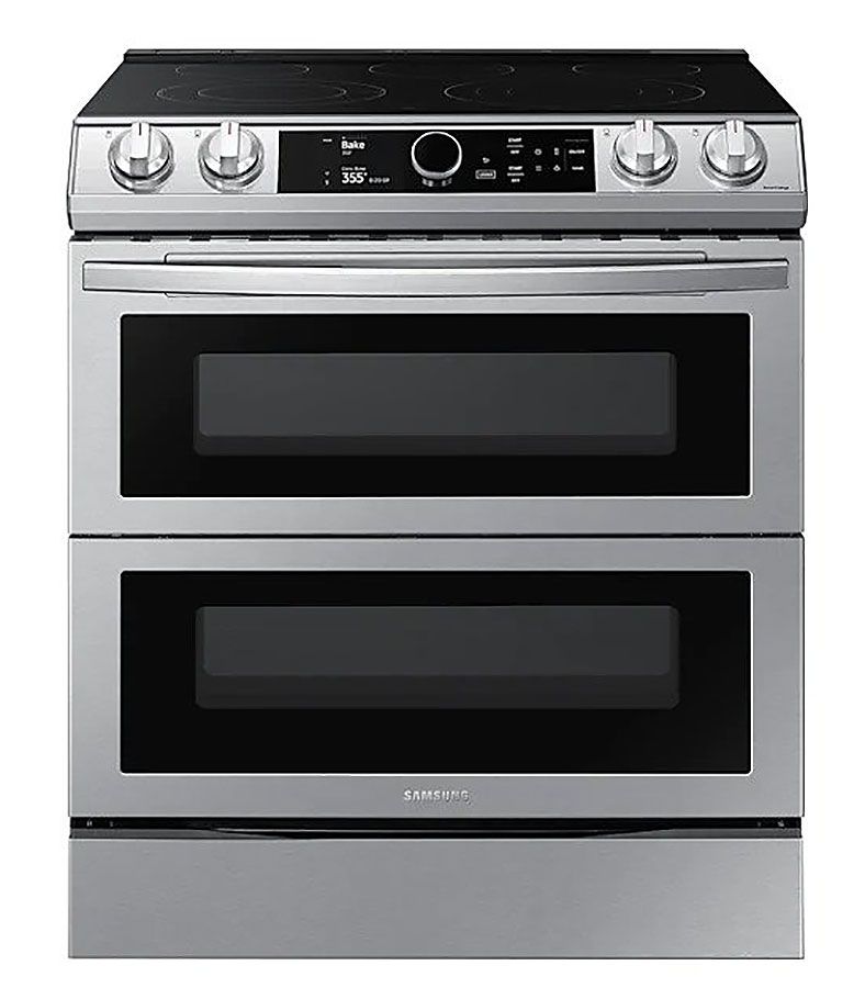  ADA 6.3 Cu. Ft. Fingerprint Resistant Stainless Steel Flex Duo Slide-in Electric Range With Smart Dial， Air Fry and Wi-Fi