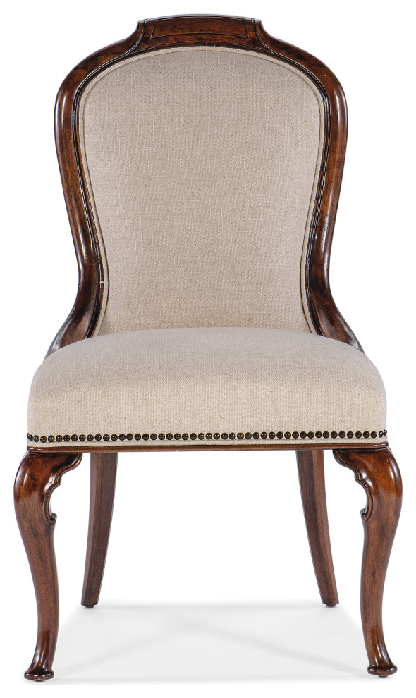 Charleston Upholstered Side Chair   Traditional   Dining Chairs   by Hooker Furniture  Houzz