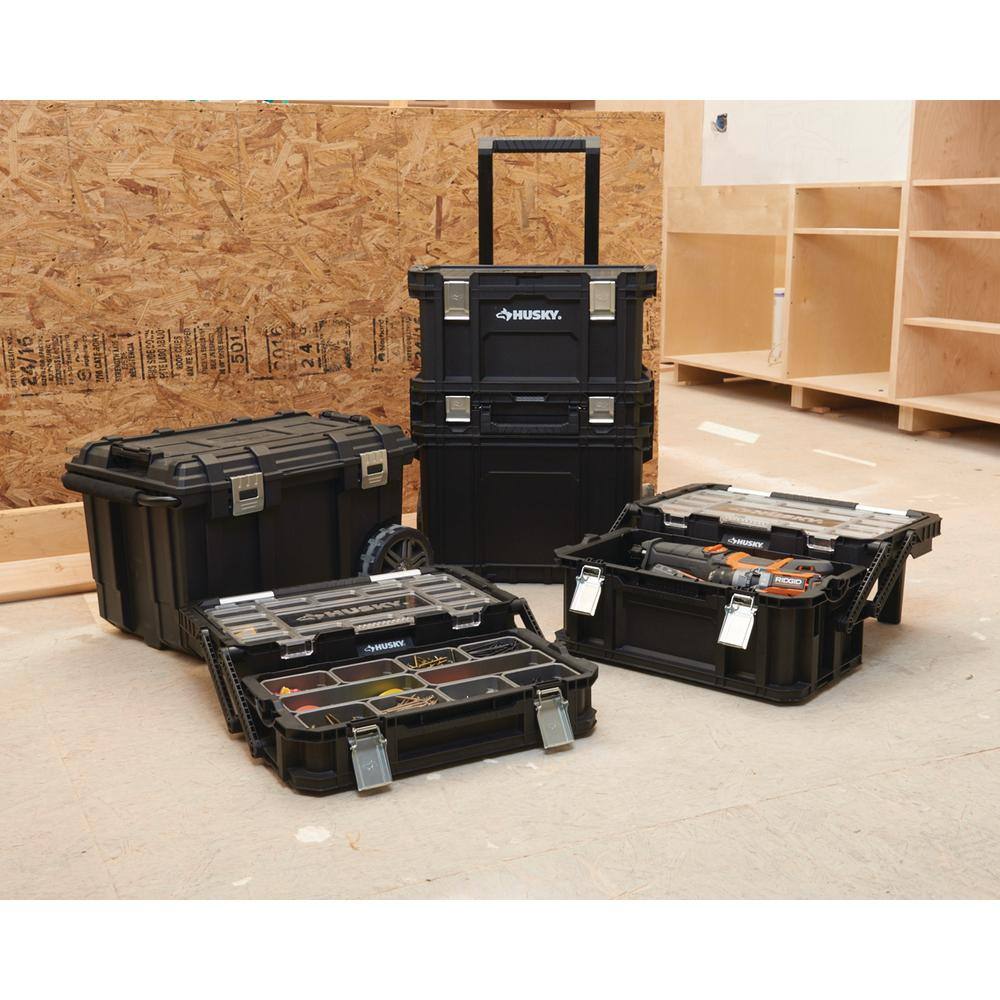 Husky 22 in. Connect Cantilever Portable Tool Box 230378