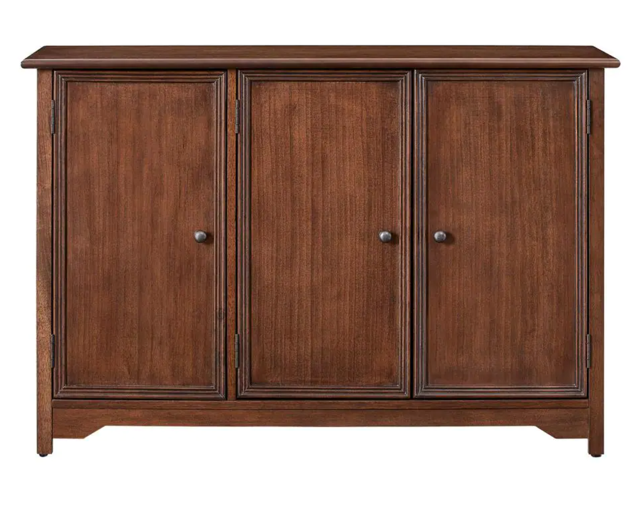 Bradstone 3 Door Walnut Storage Console