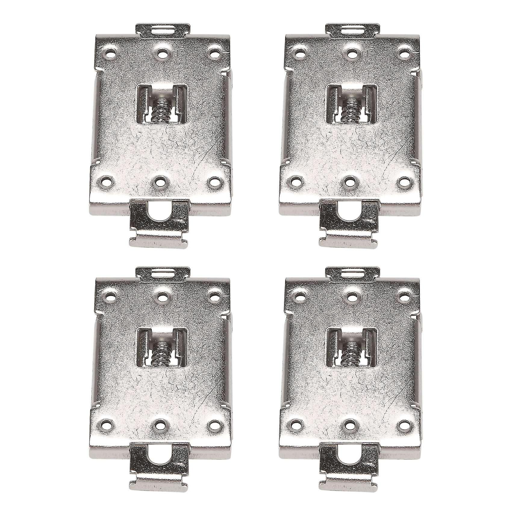 4x Din Rail Mount Bracket Equipment Rack G3ne G3na Electrical For Ssr R99-12 Fins