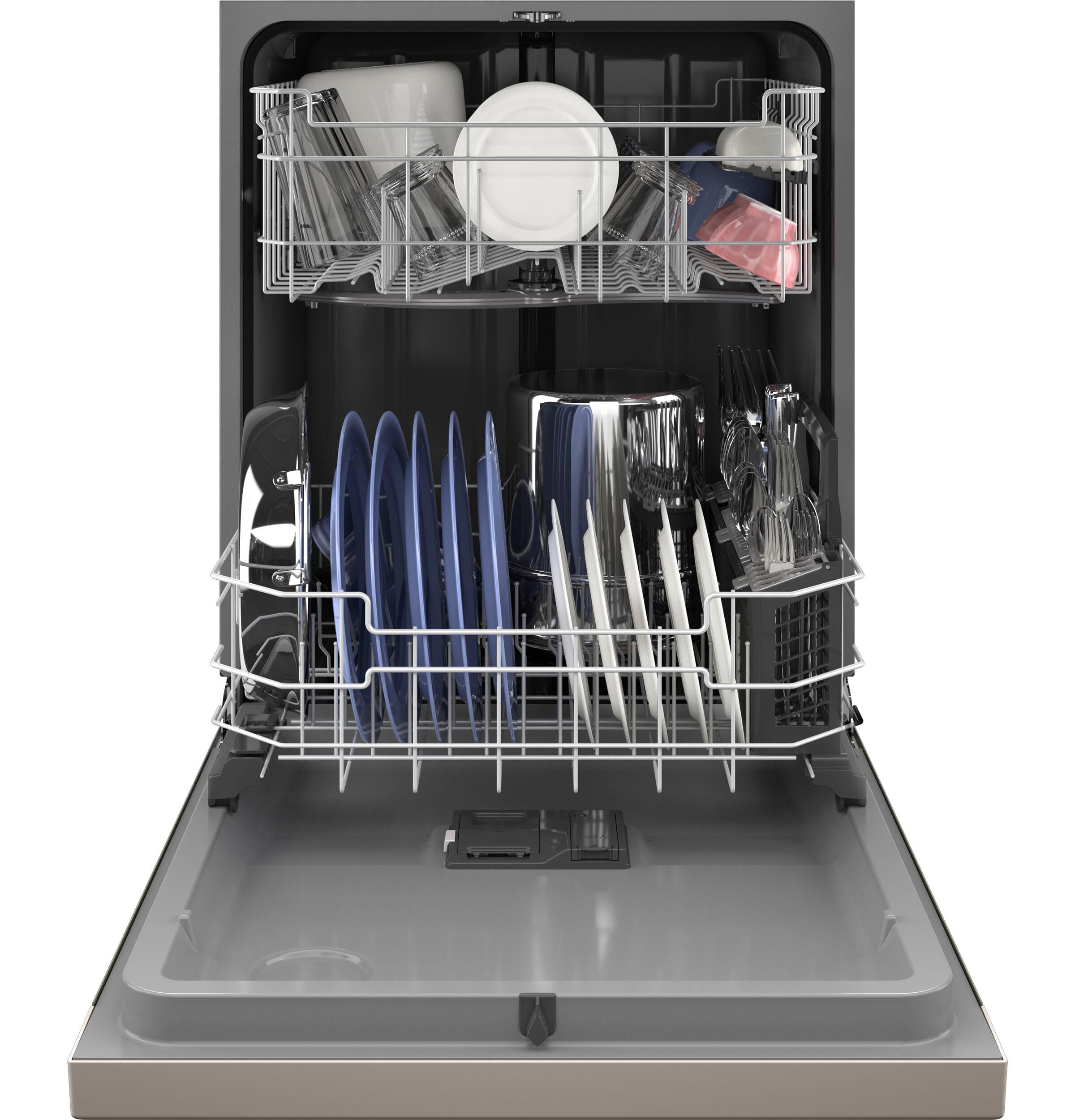 Ge Appliances GDF550PMRES Ge® Front Control With Plastic Interior Dishwasher With Sanitize Cycle & Dry Boost