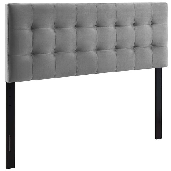 Emily Twin Biscuit Tufted Performance Velvet Headboard - - 28502629