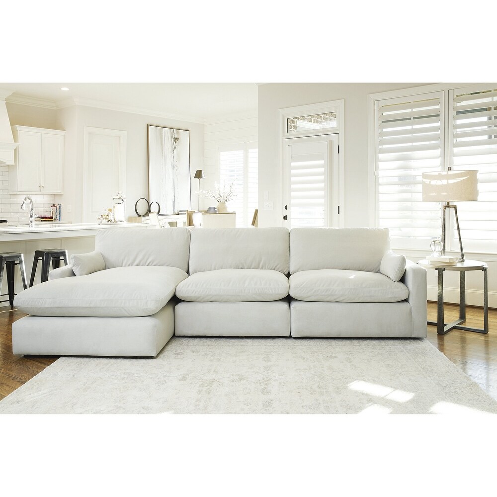 Signature Design by Ashley Sophie 3 Piece Sectional with Chaise   130\