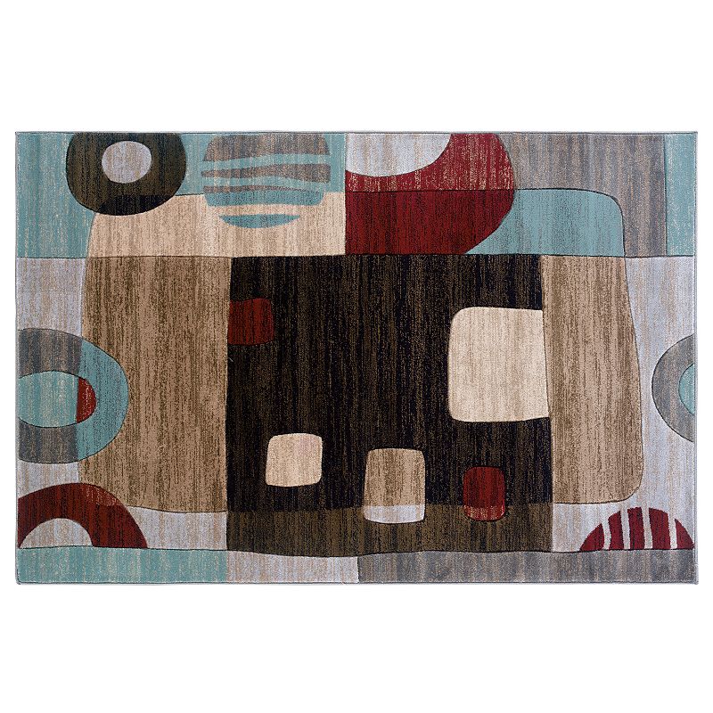 Linon Milan Geometric Rug