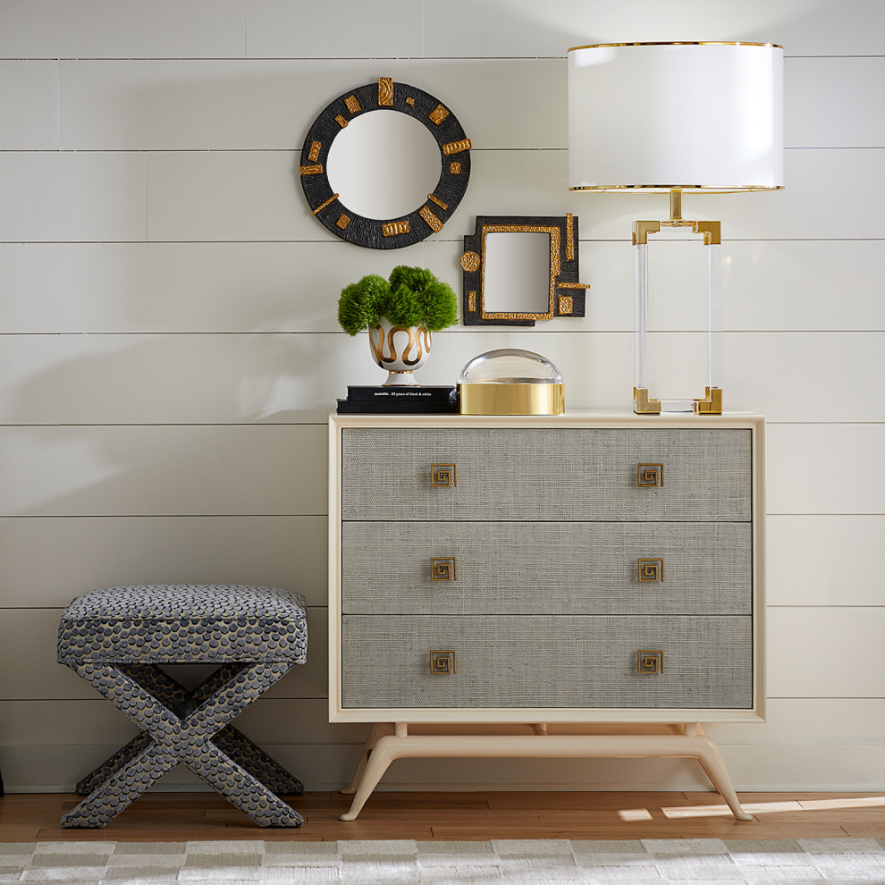 Siam Three Drawer Chest   Traditional   Accent Chests And Cabinets   by Jonathan Adler  Houzz