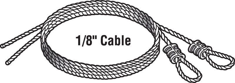 CABLE GARG 1/8