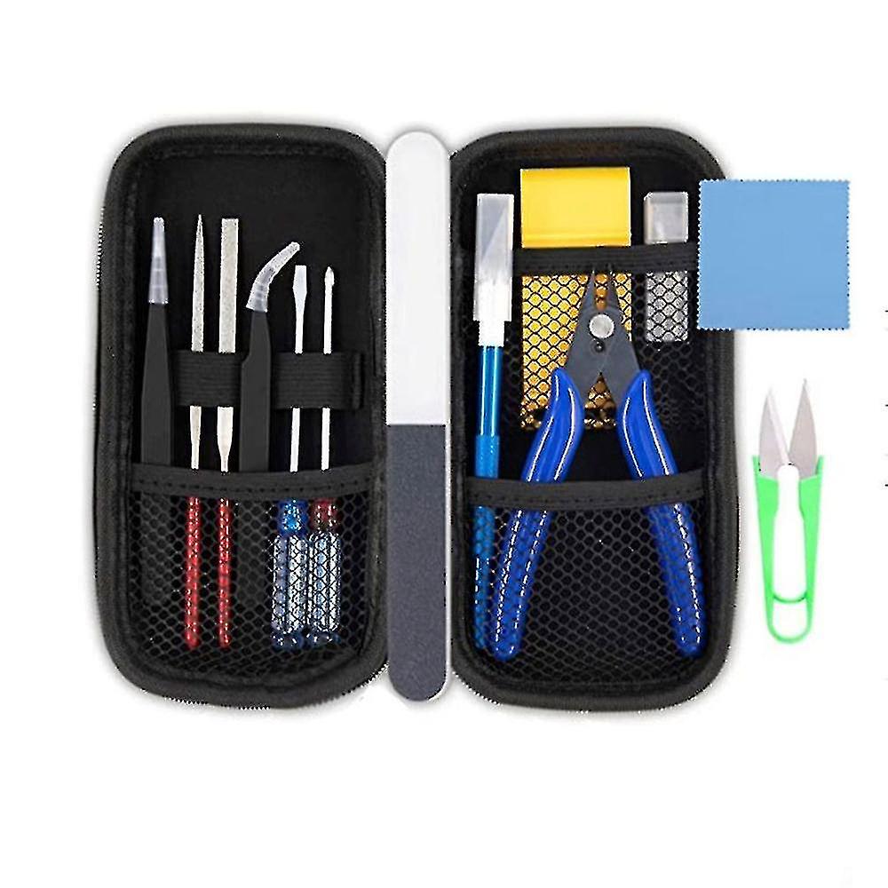 15 Pcs Model Tools Kit Gundam Modeler Basic Tools Hobby Building