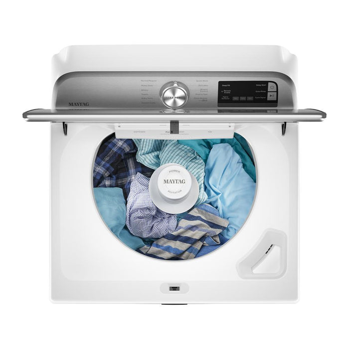 Maytag MVW6230HW 47 Cu Ft White Smart Capable Top Load Washer With