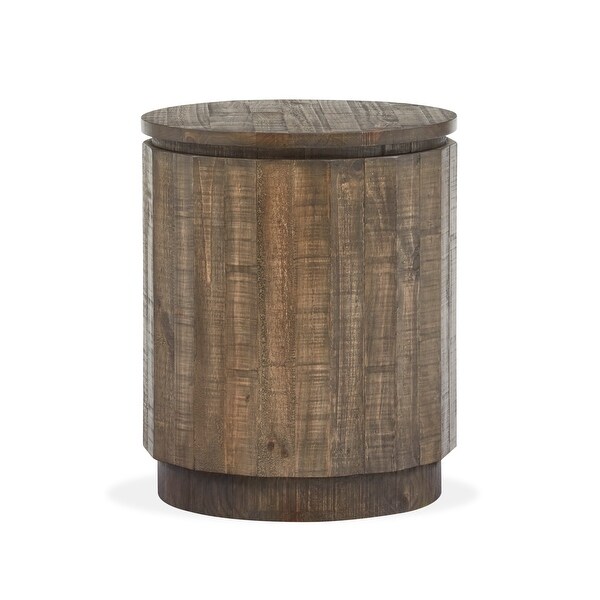 Magnussen T5194 Baisden Wood Round Accent End Table