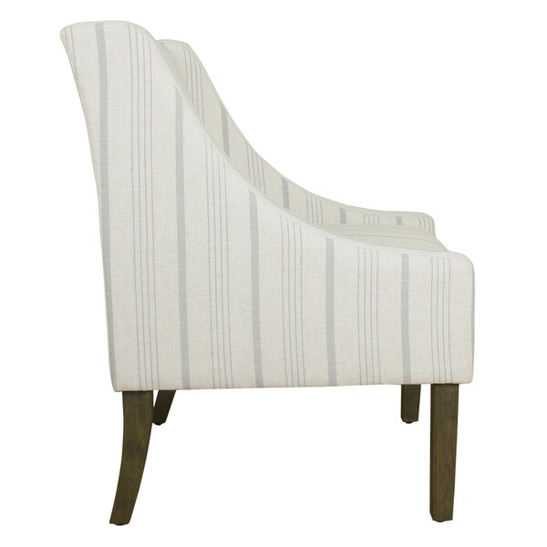 HomePop Modern Swoop Accent Chair