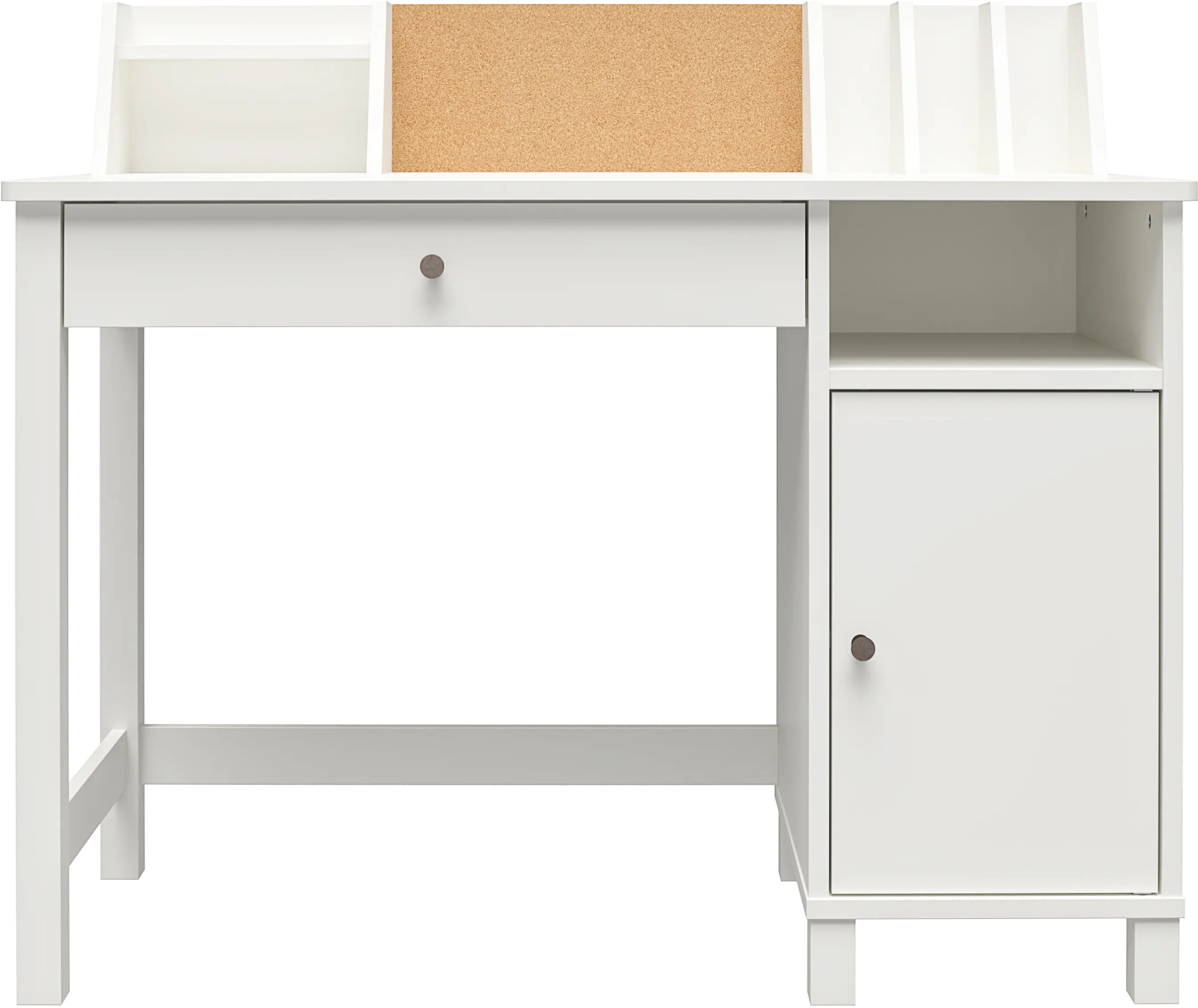 Abigail Kids White Desk with Chair