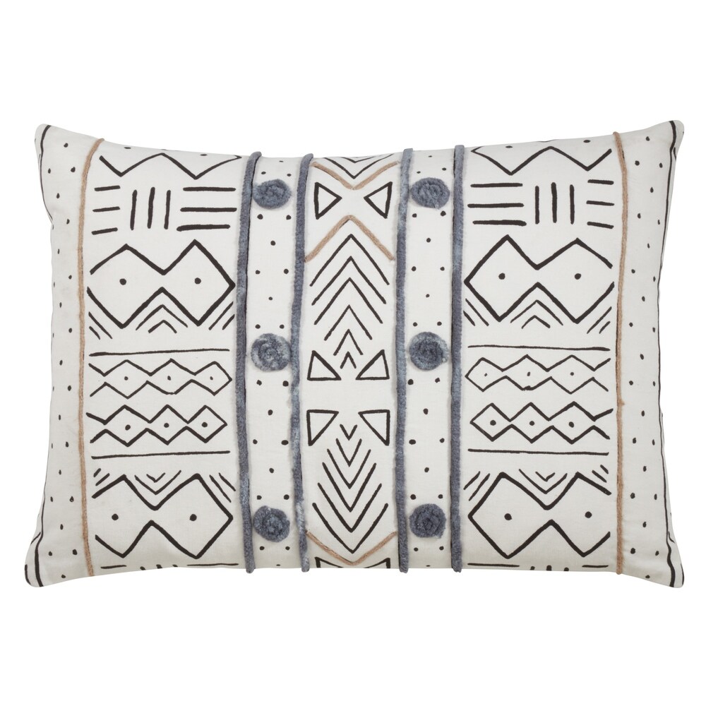 Mud Cloth Throw Pillow