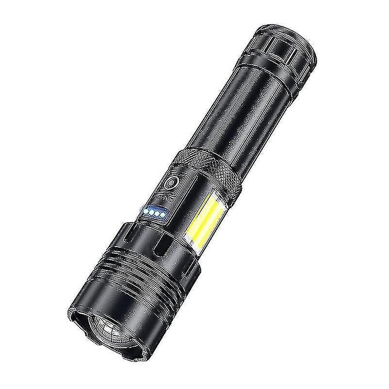 Powerful Flashlight， Outdoor Dedicated Strong Light Flashlight P70 Usb Charging Ultra-bright Long-ra