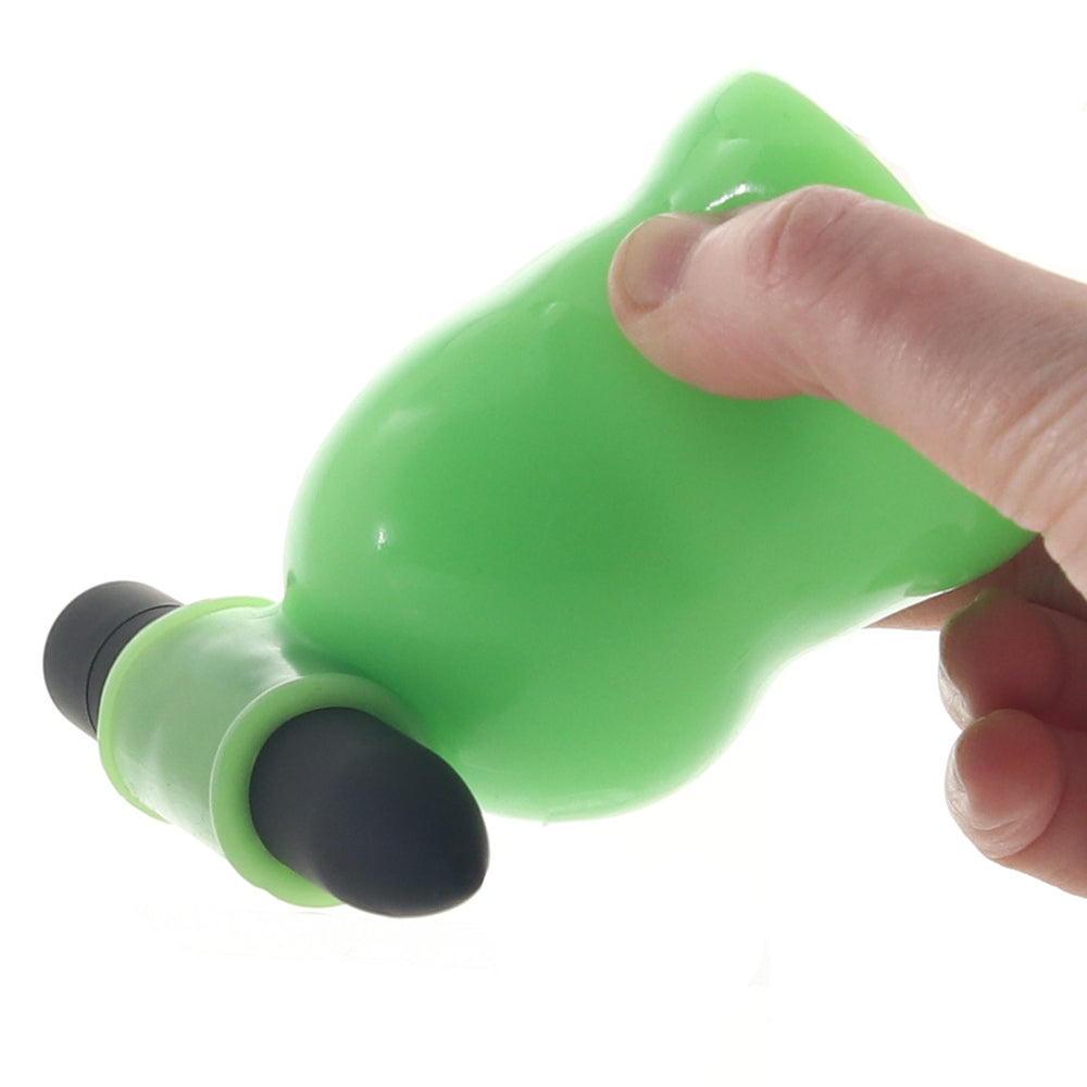 Ouch! Glow In The Dark Vibrating Head Masturbator