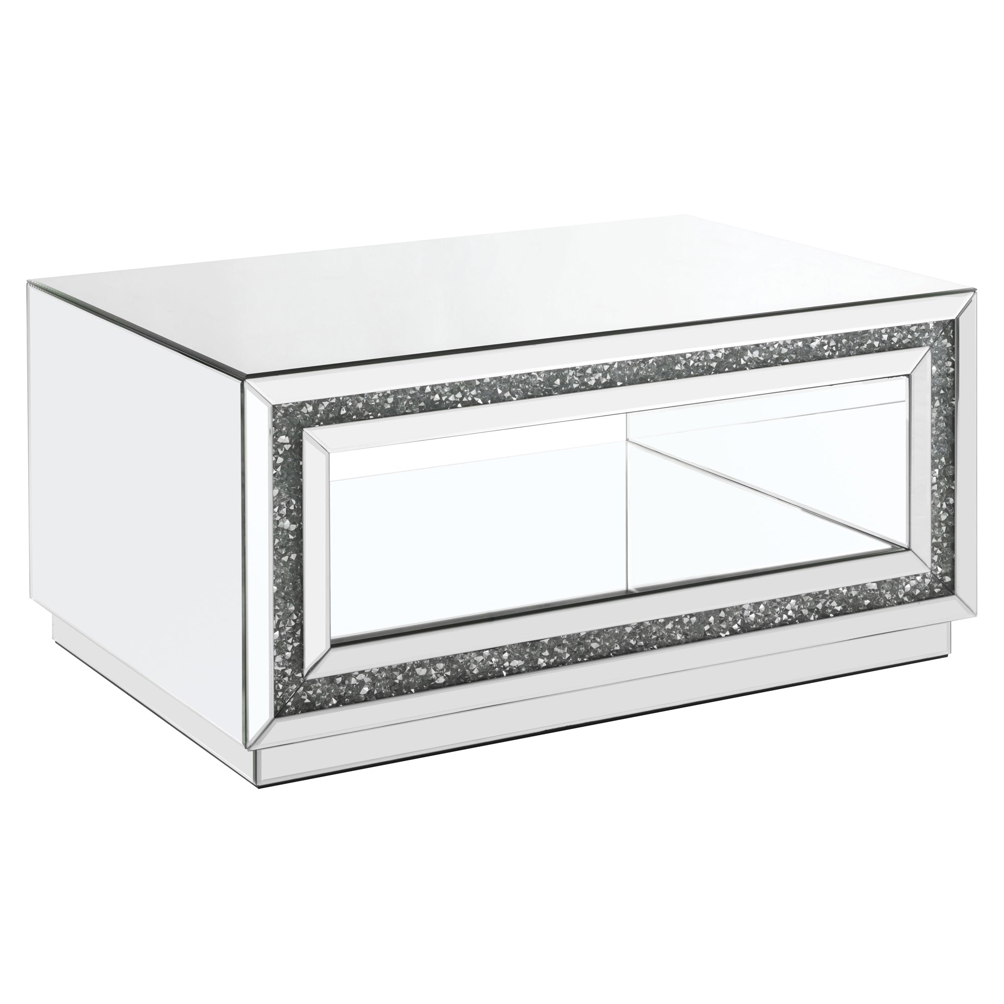 ACME Noralie Rectangular Coffee Table in Mirrored