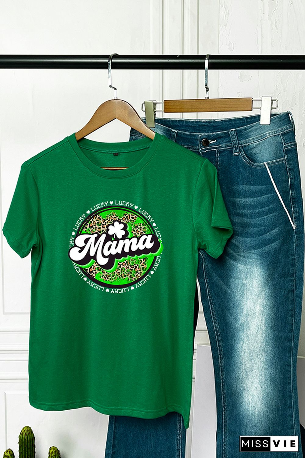 St. Patrick's Short Sleeve Graphic Tee Wholesale