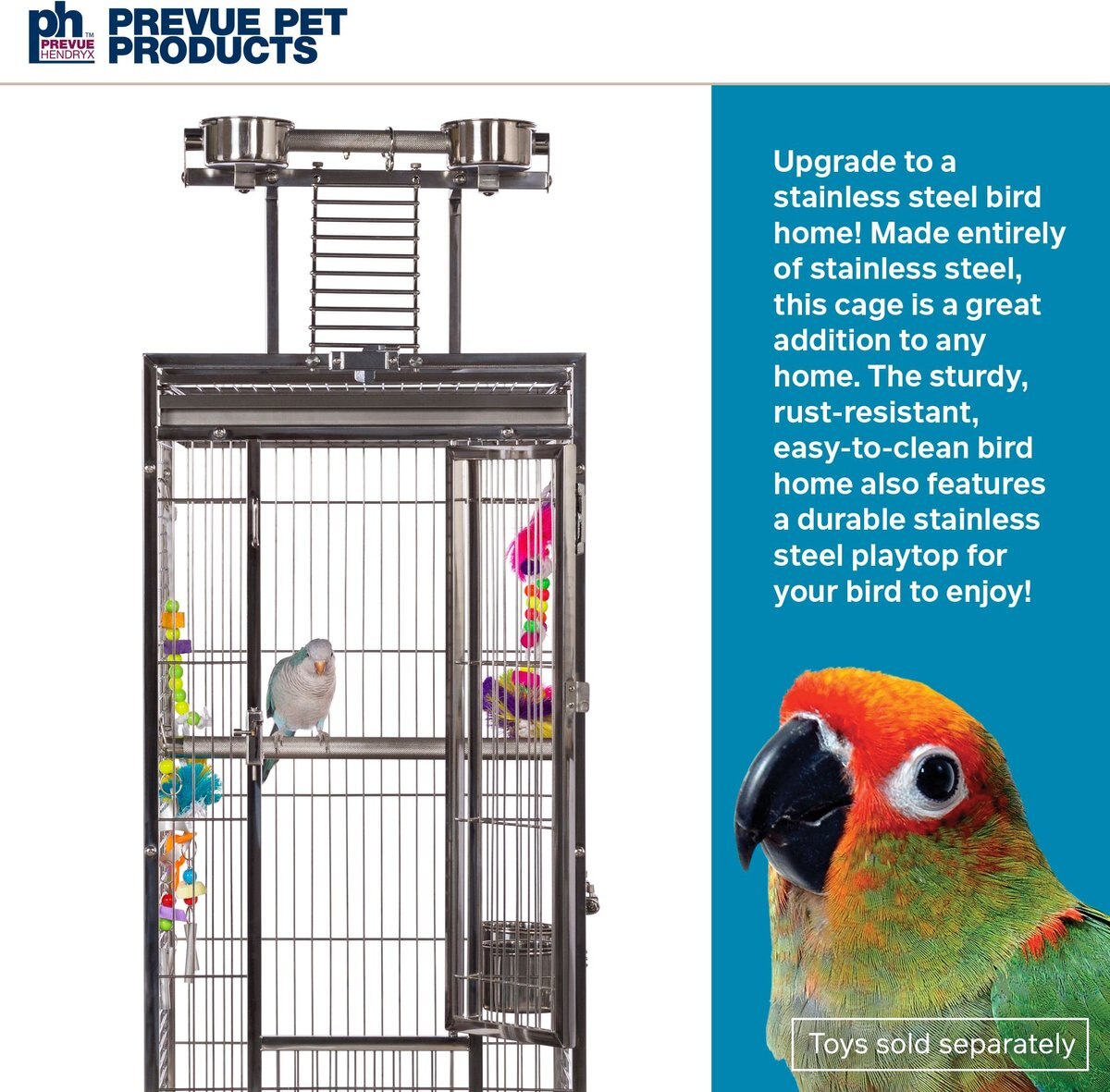 Prevue Pet Products Playtop Bird Cage