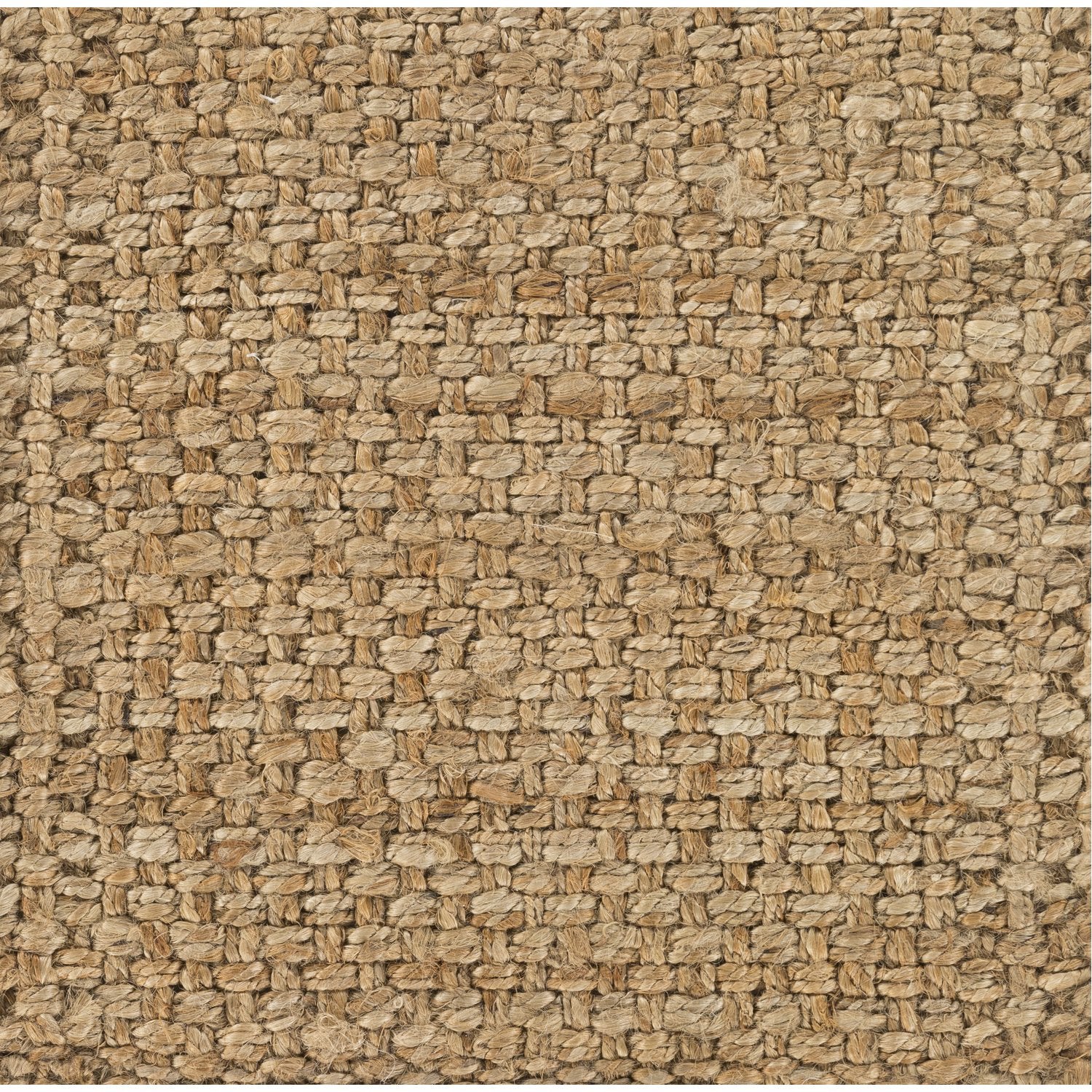 Jute Woven Hand Woven Rug in Wheat