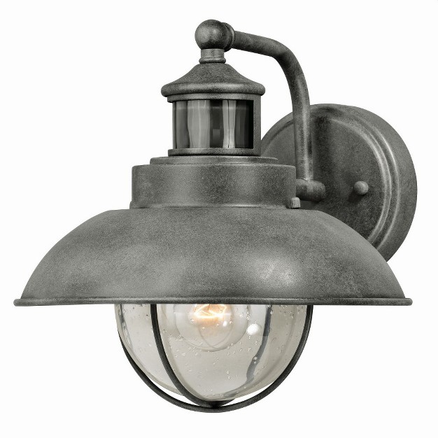 Vaxcel Harwich 1 Light Wall Light Textured Gray