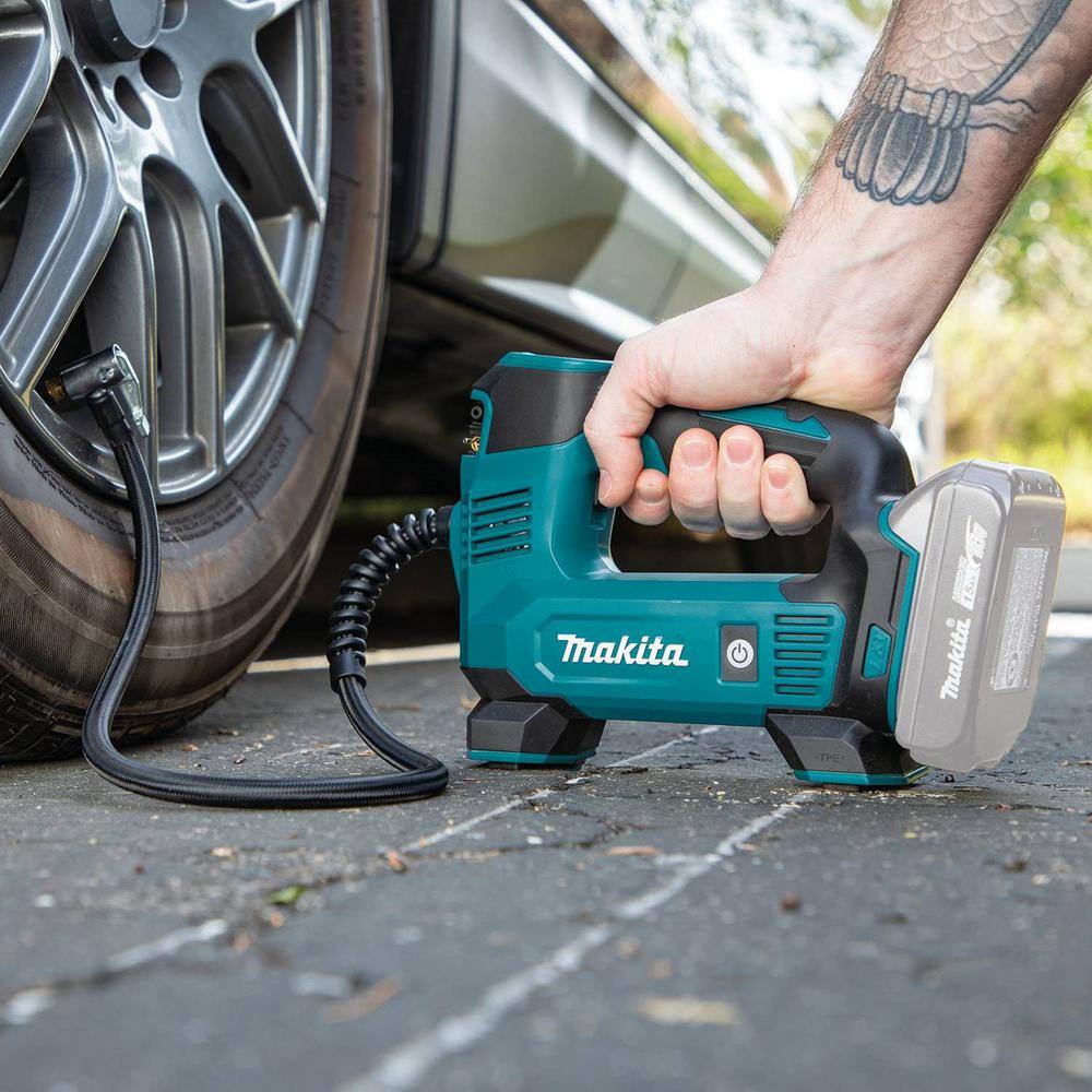 Makita 18V LXT Lithium-Ion Cordless Electric Portable Inflator (Tool-Only) DMP180ZX