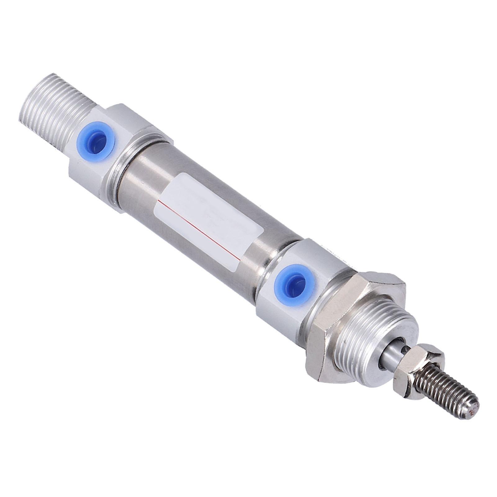 Mini Air Cylinder Stainless Steel Piston Rod Pneumatic Reciprocating Motion Equipment 20mm Boremi20x175