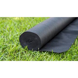 Vigoro 4 ft. x 50 ft. Point Bond Landscape Fabric Medium Duty (2-Pack) NMV04050B-2PK