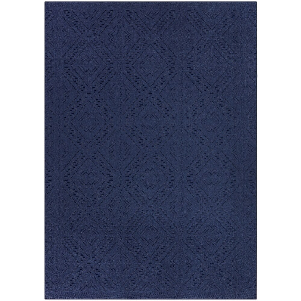 Davina Diamond Trellis Indoor/Outdoor Area Rug
