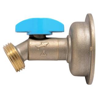 SharkBite 12 in. x 34 in. Brass Push-to-Connect MHT Quarter-Turn No Kink Hose Bibb 24630LF