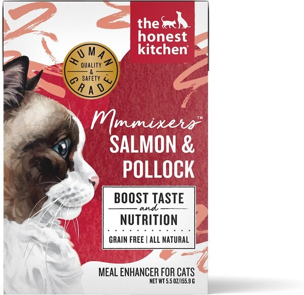 The Honest Kitchen Mmmixers Salmon and Pollock Cat Food Topper