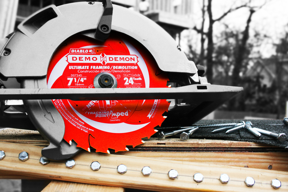 Diablo Tools 7-1/4 x 24 Tooth Demo Demon Ultimate Framing/Demolition Saw Blade