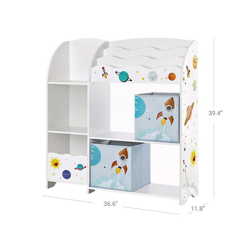 BreeBe Kids’ Toy and Book Organizer