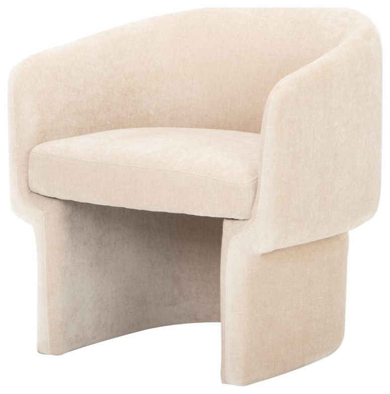 Nuevo Furniture Clementine Single Seat Sofa   Midcentury   Armchairs And Accent Chairs   by Unlimited Furniture Group  Houzz