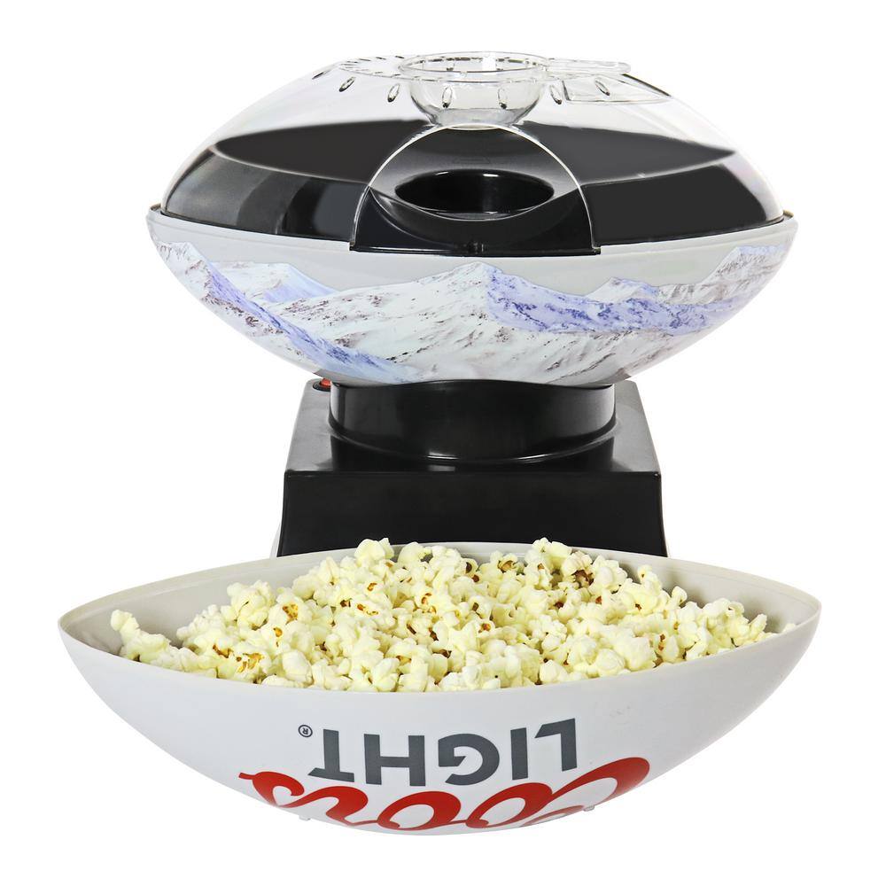 Coors Light Coors Light Hot Air Popcorn Maker Air-Popper with Football Serving Bowl Butter MelterMeasuring Cup CLFPM-1