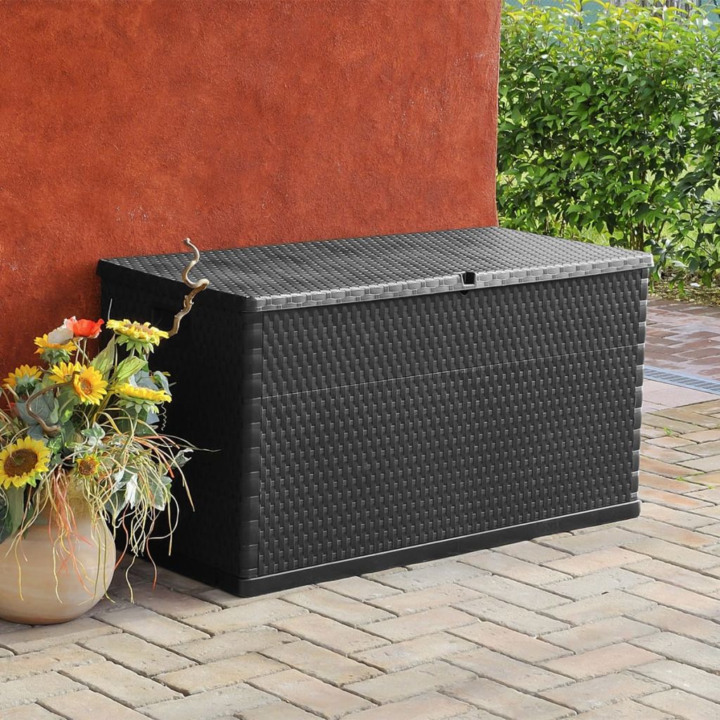 Garden Storage Box Anthracite 47.2"x22"x24.8