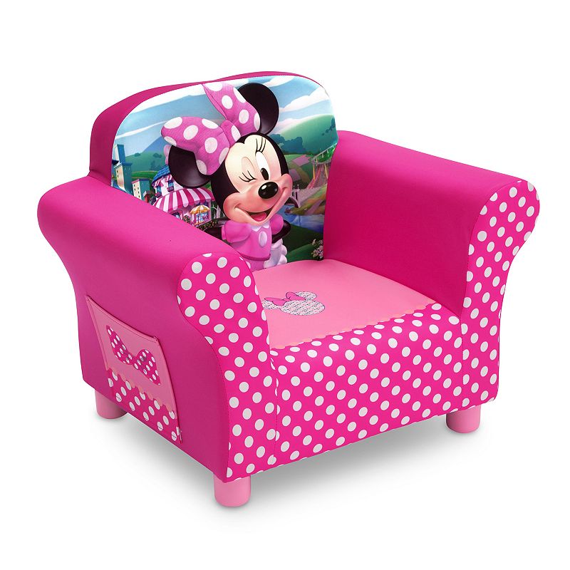 Disney's Minnie Mouse Upholstered Chair by Delta Children