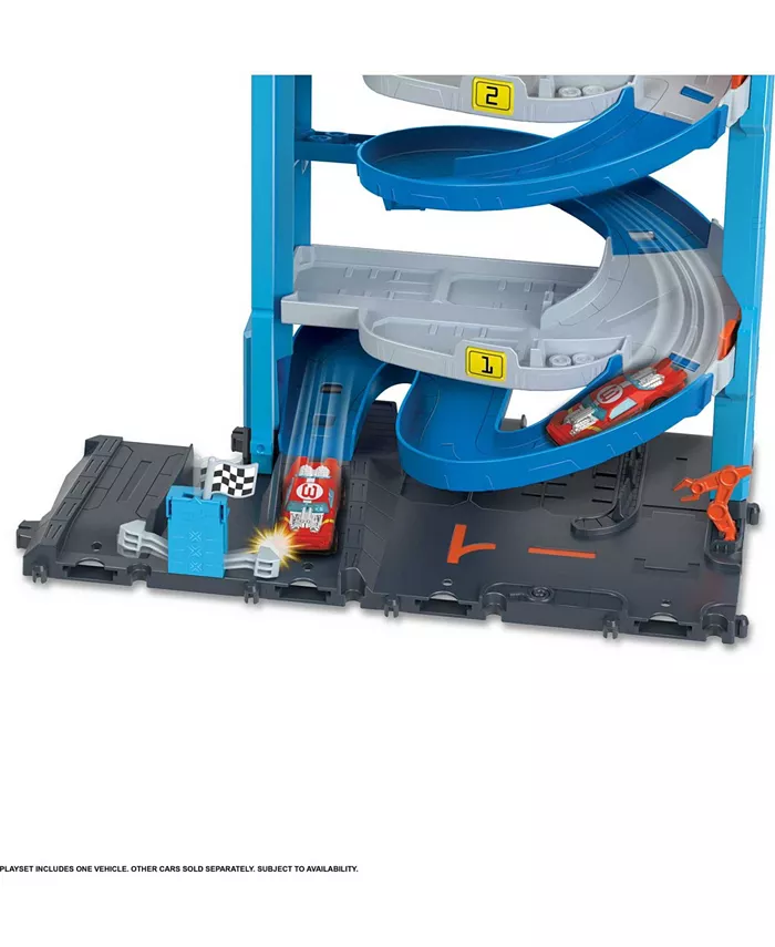 Hot Wheels City Transforming Race Tower Playset