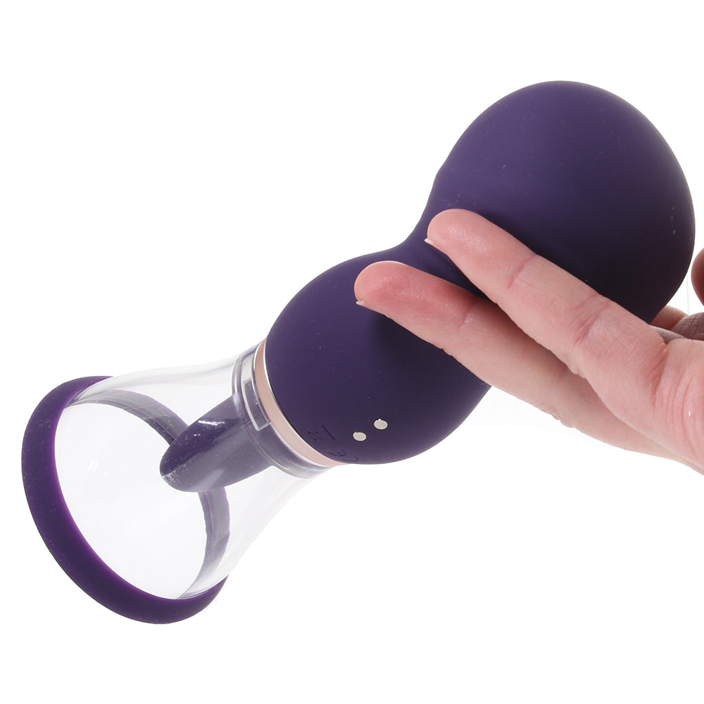 Pumped Sensual Vulva & Breast Pump in Purple