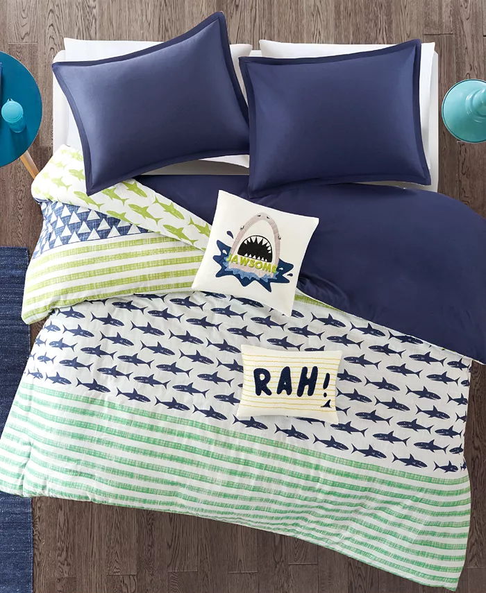 Urban Habitat Finn 4-Pc. Duvet Cover Set， Twin Twin XL