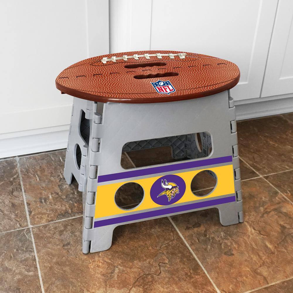 FANMATS NFL Minnesota Vikings Plastic Folding Step Stool 24441