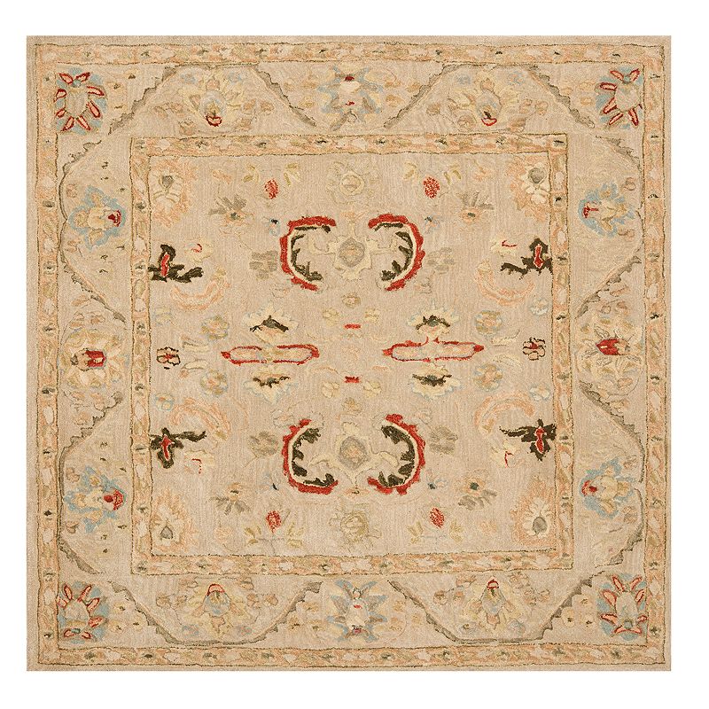 Safavieh Anatolia Victoria Framed Floral Wool Rug