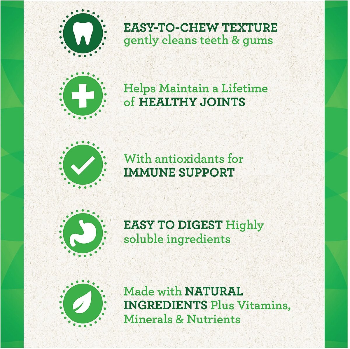 Greenies Aging Care Regular Dental Dog Treats