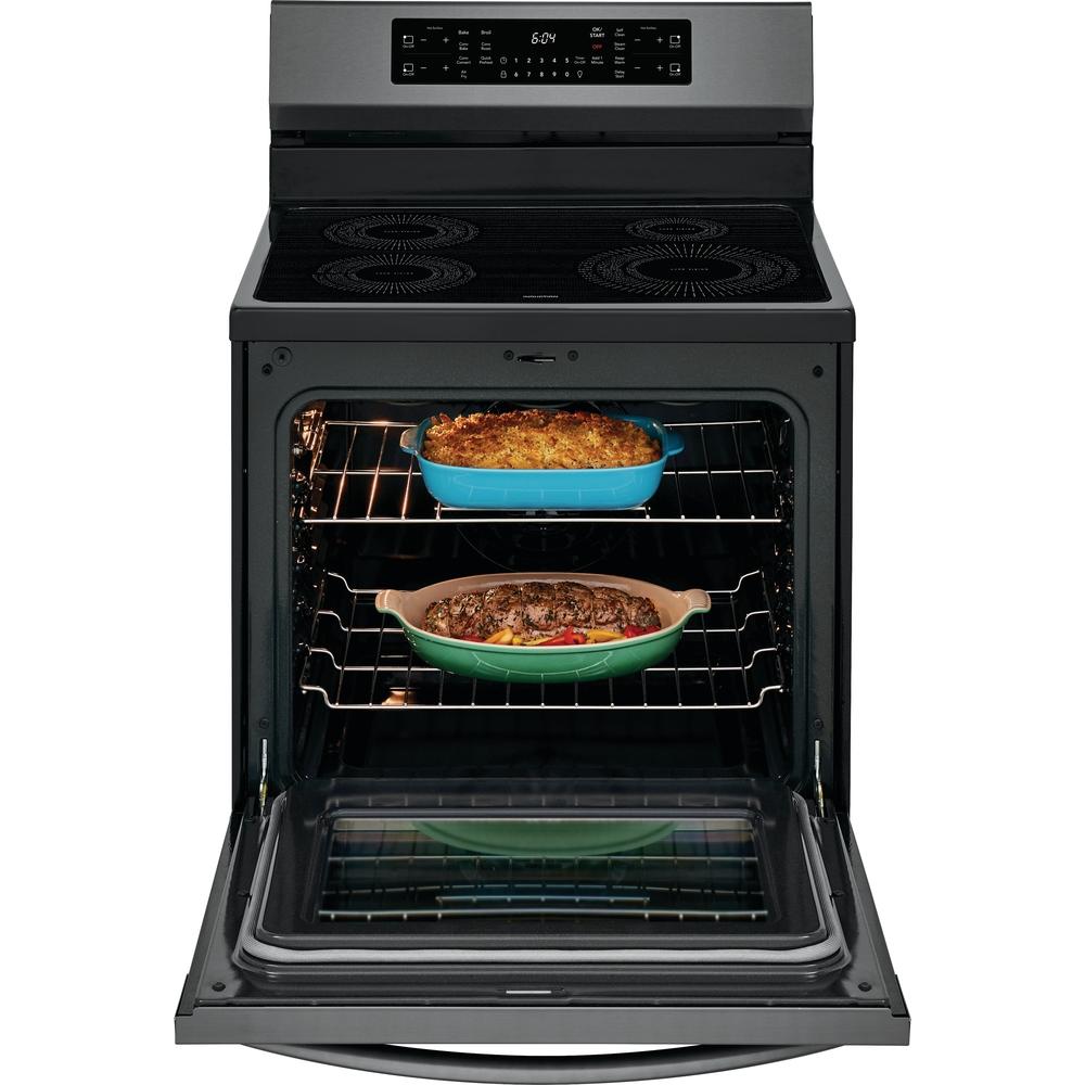 Frigidaire Gallery 30-inch Freestanding Electric Induction Range with True Convection Technology GCRI305CAD